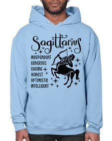 sagittarius 397# - sagittarius- Hoodie