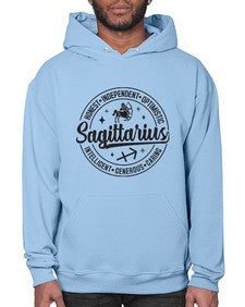sagittarius 406# - sagittarius- Hoodie