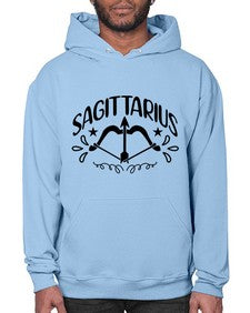 sagittarius 410# - sagittarius- Hoodie