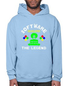 software developer the legend 16# - computer- Hoodie