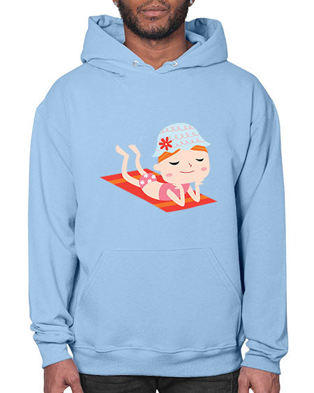 summer characters 59# - summer- Hoodie