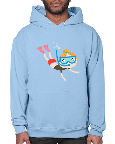 summer characters 61# - summer- Hoodie