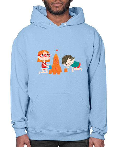 summer characters 66# - summer- Hoodie