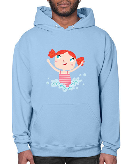 summer characters 73# - summer- Hoodie