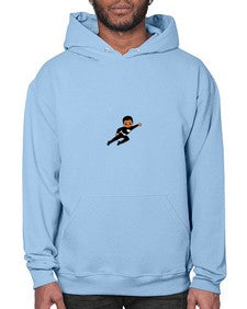 super kid 7# - black boys or men- Hoodie