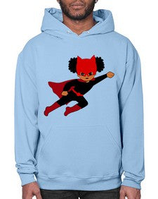 super kids girl 7# - black girls or women- Hoodie
