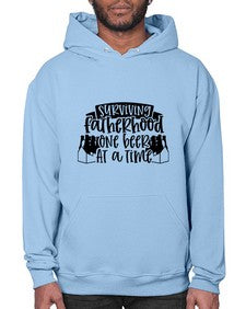 surviving fatherhood one beer at a time 1594# - beer- Hoodie