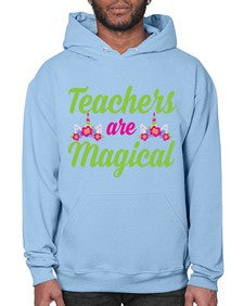 teachers are magical 428# - unicorn- Hoodie