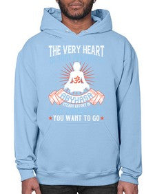 the very heart of yoga practice is abyhasa steady effort in the direction you want to go  564# - yoga- Hoodie
