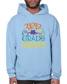 third grade asaurus 948# - third grade- Hoodie