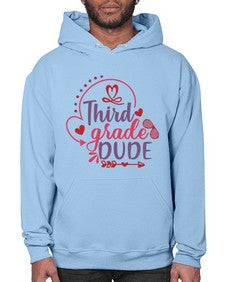 third grade dude 956# - third grade- Hoodie