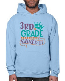 third grade nailed it 969# - third grade- Hoodie
