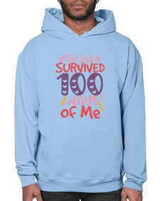 thirdgrade survived one hundred days of me 980# - third grade- Hoodie