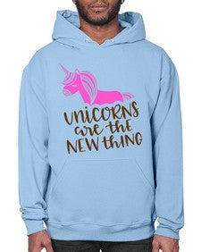 unicorns are the new thing 529# - unicorn- Hoodie
