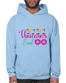 unicorns exist 534# - unicorn- Hoodie