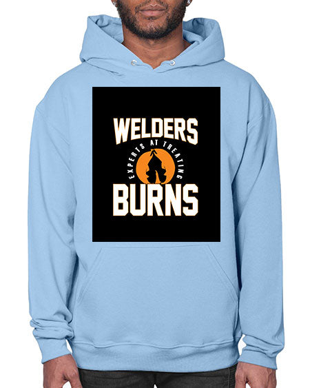 welders experts at treating burns 1621# - welder- Hoodie
