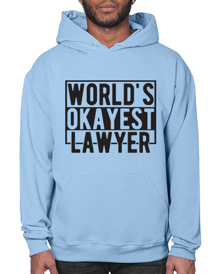 worlds okayest lawyer 1662# - lawyer- Hoodie