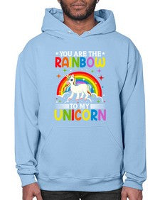 you are the rainbow to my unicorn 562# - unicorn- Hoodie