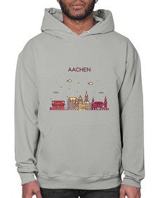 Aachen 262# - cities- Hoodie