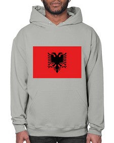 Albania 300# - world flags- Hoodie