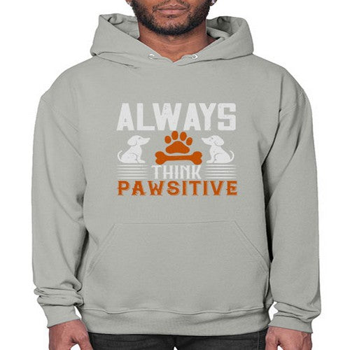 Always Think Pawsitive Style 133# - dogs- Hoodie