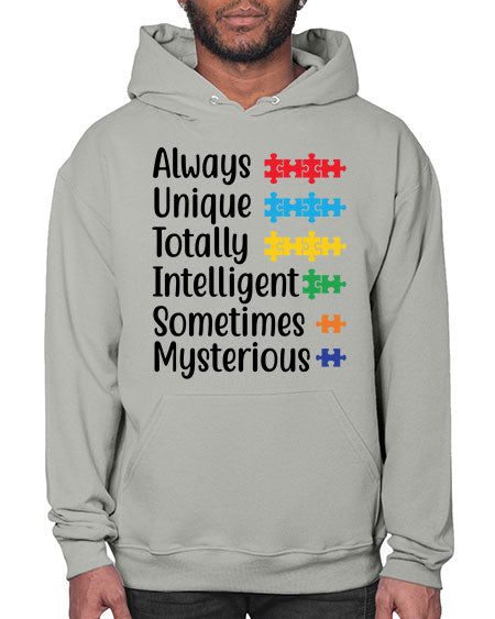 Always Unique Style 42# - autism- Hoodie