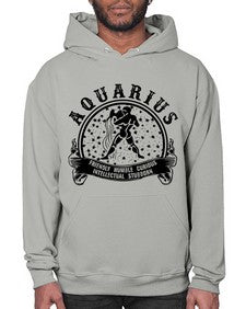 Aquarius 42# - aquarius- Hoodie