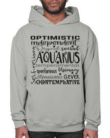 Aquarius 563# - aquarius- Hoodie