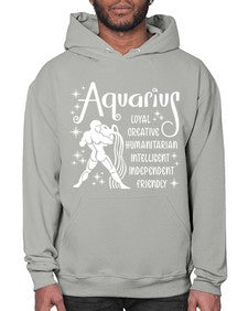 Aquarius 68# - aquarius- Hoodie