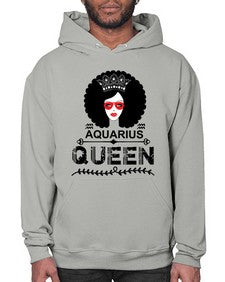 Aquarius queen 75# - aquarius- Hoodie