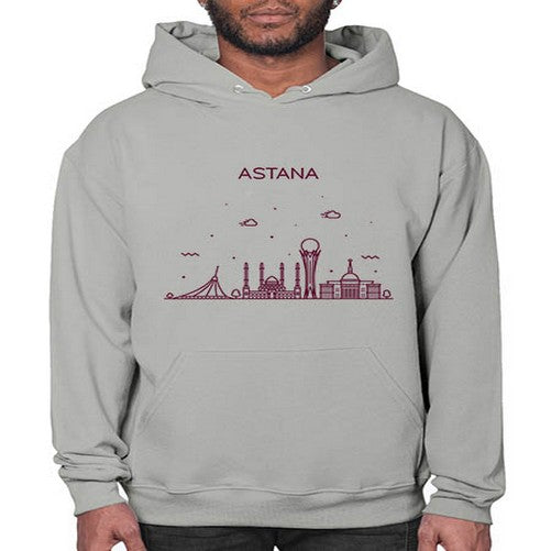 Astana 358# - cities- Hoodie