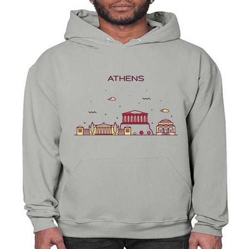 Athens 369# - cities- Hoodie