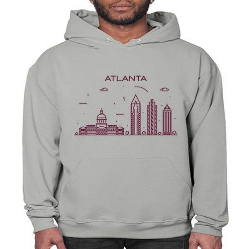 Atlanta 372# - cities- Hoodie