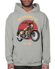 Authentic 8# - motorcycle- Hoodie