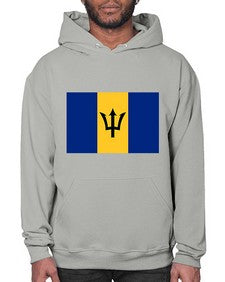 Barbados 410# - world flags- Hoodie