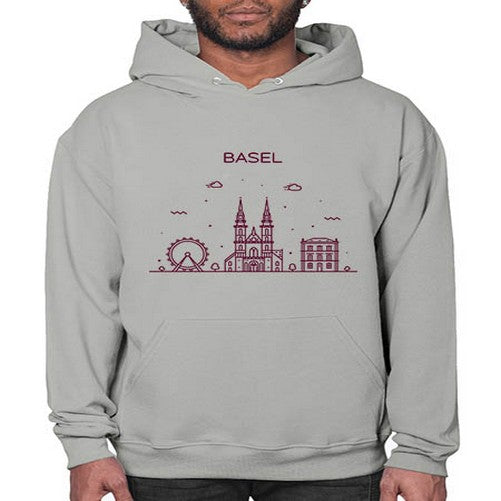 Basel 417# - cities- Hoodie