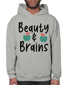 Beauty and Brains 18# - general school- Hoodie