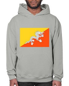 Bhutan 456# - world flags- Hoodie