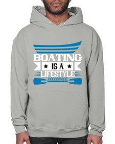 Boating is a lifestyle 52# - boats- Hoodie