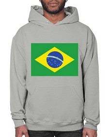 Brazil 488# - world flags- Hoodie