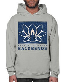 Breathe into Your Backbends 182# - yoga- Hoodie