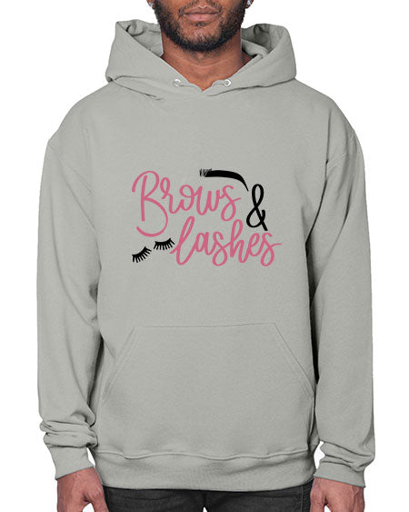 Brows Lashes Style 122# -makeup Hoodie