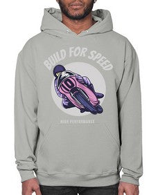 Build for speed 12# - motorcycle- Hoodie