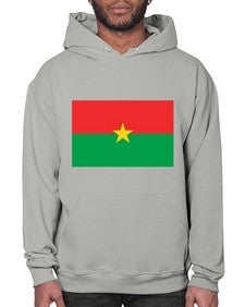 Burkina Faso 522# - world flags- Hoodie