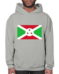Burundi 523# - world flags- Hoodie