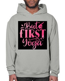 But First Yoga  188# - yoga- Hoodie