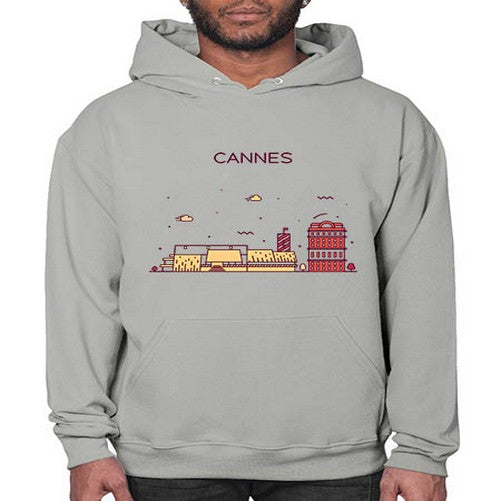 Cannes 545# - cities- Hoodie