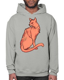 Cat 47# - cartoon animals- Hoodie