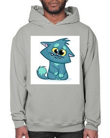 Cat 64# - cartoon animals- Hoodie