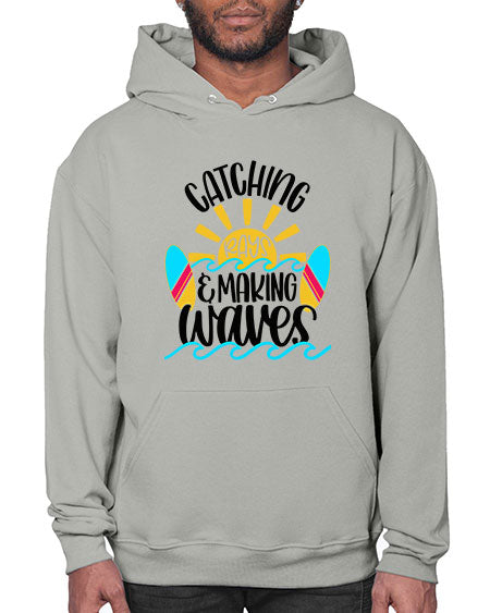 Catching Rays Making Waves Style 49# - summer- Hoodie